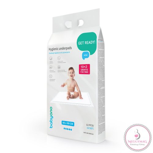 BabyOno pelenkázó alátét 10 plusz 2db 60x90cm 509/12