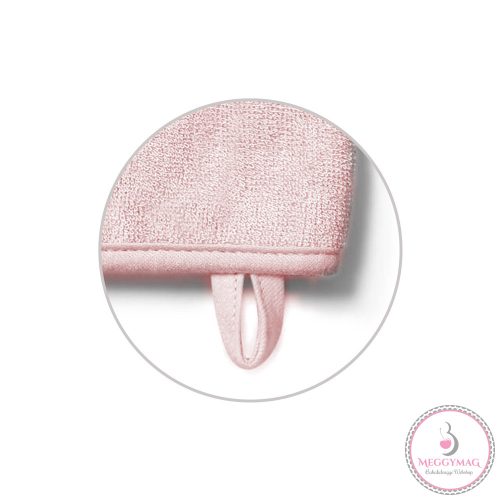 BabyOno fürdetőkesztyű - bambusz púderrózsaszín 347/10