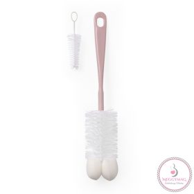   BabyOno üveg és cumimosó kefe szivacsos púderrózsaszín 720/05