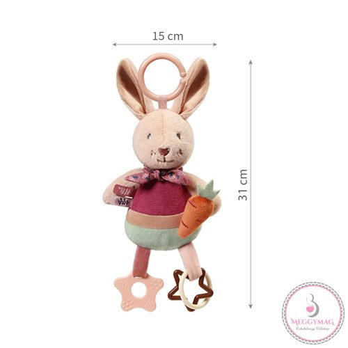 BabyOno csörgő Karolina nyuszi plüss 31cm 1685