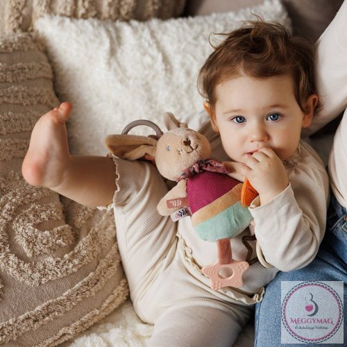 BabyOno csörgő Karolina nyuszi plüss 31cm 1685