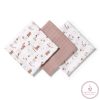 BabyOno textilpelenka színes 3db bambusz barna 397/15