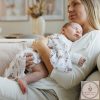 BabyOno textilpelenka színes 3db bambusz barna 397/15