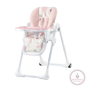 Kinderkraft etetőszék Yummy pink