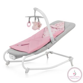 Kinderkraft pihenőszék Felio rezgő zenélő Peony rose