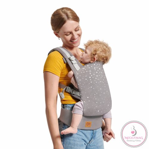 Kinderkraft baba hordozó Nino confetti szürke