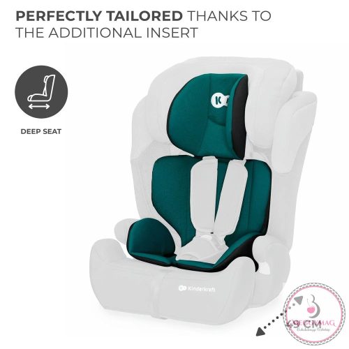 Kinderkraft gyerekülés Comfort Up i-Size 76-150cm zöld