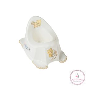 Tega bili csúszásgátlós zenélő Maci fehér gyöngyház