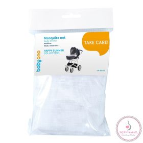   BabyOno szúnyogháló univerzális babakocsira és mózeskosárra fehér 072