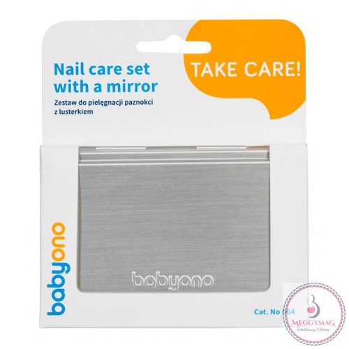 BabyOno manikűr készlet elegáns tokban 064