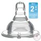 BabyOno etetőcumi anticolic szilikon széles 3hó 1205