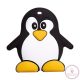 Akuku rágóka - szilikon hűthető Pingvin