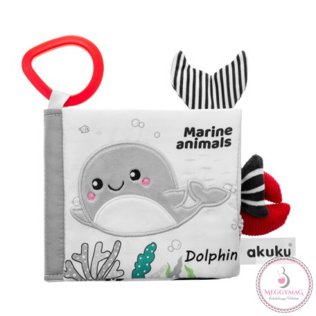 Akuku babakönyv - készségfejlesztő játék Tengeri állatok
