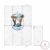 Ceba pelenkázó lap összehajtható 60x40cm Watercolor World Sailor csákós maci