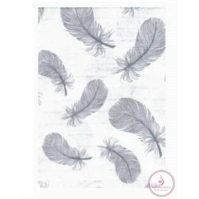 Tetra kifogó mintás 90x100 cm - Szürke Toll