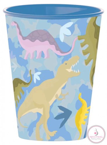 Dinoszaurusz pohár, műanyag 260 ml