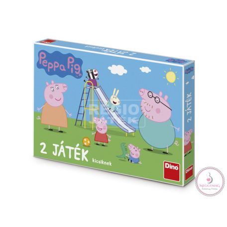 Társasjáték - Peppa Malac 2IN1 játék