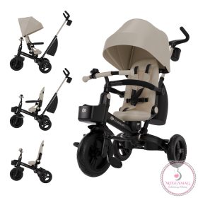 Kinderkraft tricikli 6in1 AVEO 2 PLUS bézs