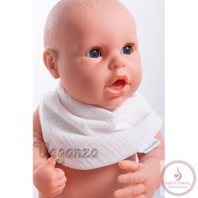 Dupla géz nyálkendő - fehér/kerek