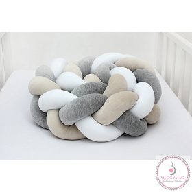   Scamp rácsvédő fonott 180cm Fehér-Szürke-Bézs RFT004 180CM