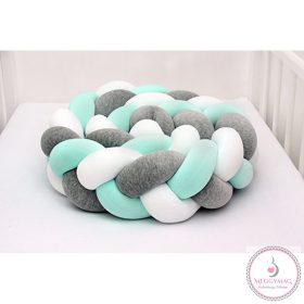   Scamp rácsvédő fonott 210cm Fehér-Szürke-Menta RFT009 210CM