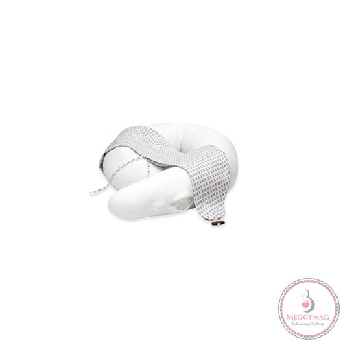 Scamp szoptatós párna formázott gombosvégű Pick Grey SZPG001