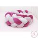 Scamp rácsvédő fonott 210cm Fehér-Rózsaszín-Pink RFT010 210CM