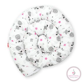   Scamp rácsvédő hengerpárna 210cm White Grey Bears BRVE010 210CM