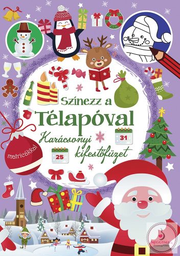 Színezz a Télapóval