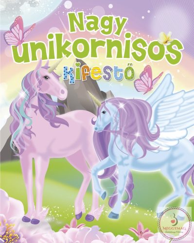 Nagy unikornisos kifestő