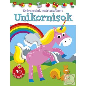 Kedvenceink matricásfüzete - Unikornisok