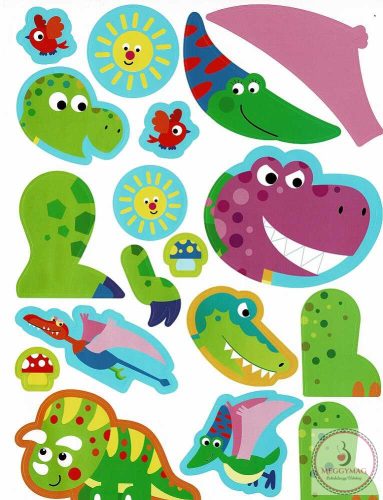 Kedvenceink matricásfüzete - Dinoszauruszok