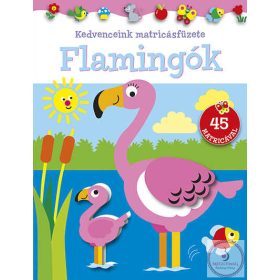 Kedvenceink matricásfüzete - Flamingók