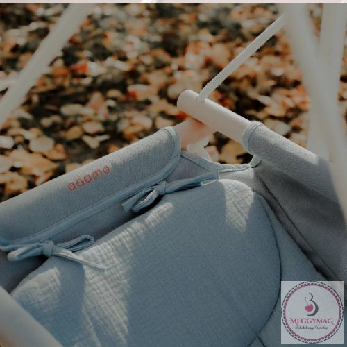 Adamo bébihinta - 5 pontos biztonsági övvel Babakék