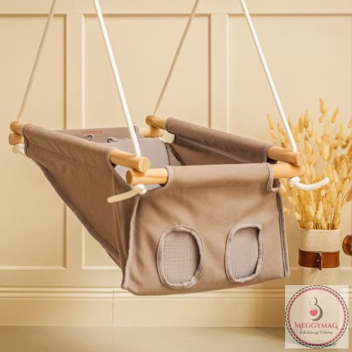 Adamo bébihinta - 5 pontos biztonsági övvel Szürke