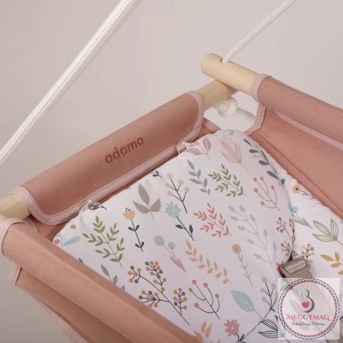 Adamo bébihinta - 5 pontos biztonsági övvel Rózsaszín Virágom