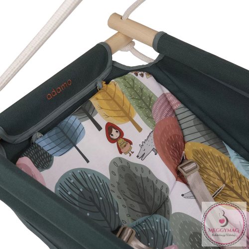 Adamo bébihinta - 5 pontos biztonsági övvel Zöld Meseerdő
