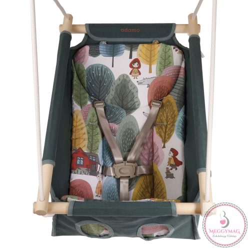 Adamo bébihinta - 5 pontos biztonsági övvel Zöld Meseerdő