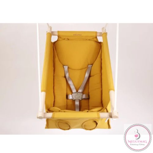 Adamo bébihinta - 5 pontos biztonsági övvel Mustársárga