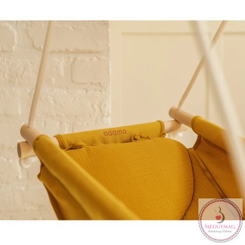 Adamo bébihinta - 5 pontos biztonsági övvel Mustársárga