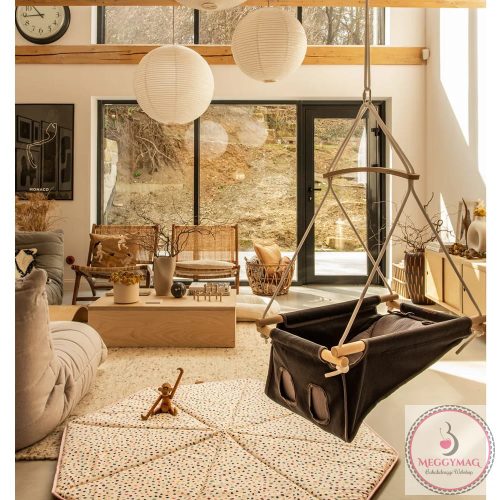 Adamo bébihinta - 5 pontos biztonsági övvel Sötétszürke