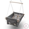 BB Prémium Magic Swing bölcső hinta - Grafit / Állatok 