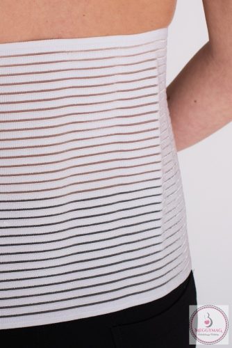 BeautyMommy Original szülés utáni hasleszorító, haspánt fehér XL