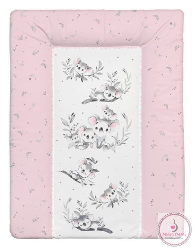 Pelenkázó lap puha kicsi 50*70 cm Koala pink 