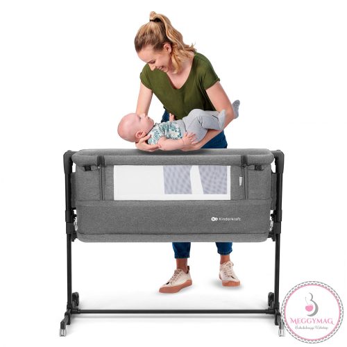 Kinderkraft babaöböl Neste Grow 2in1 szürke-melange