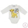 Disney The Lion King/Az oroszlánkirály hosszú ujjú baba body, 104-es