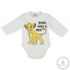 Disney The Lion King/Az oroszlánkirály hosszú ujjú baba body, 104-es