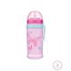 Canpol babies Sport itatópohár nemkifolyó szívószállal 350 ml 12h+ Lepkék rózsaszín