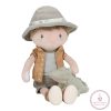 Little Dutch Ranger felfedező Jim baba - 35 cm- Safari Friends