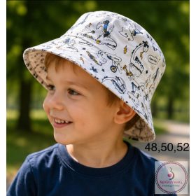 Minimanó nyári kalap (48, 52)  Dínó
